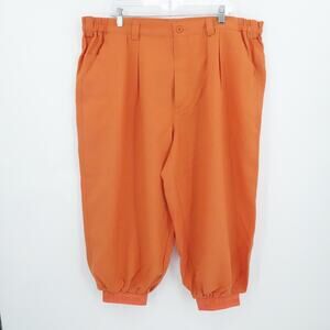 Golf Knickers Pants Mens 44 Orange Par 3 Collection Casual Performance Outdoor